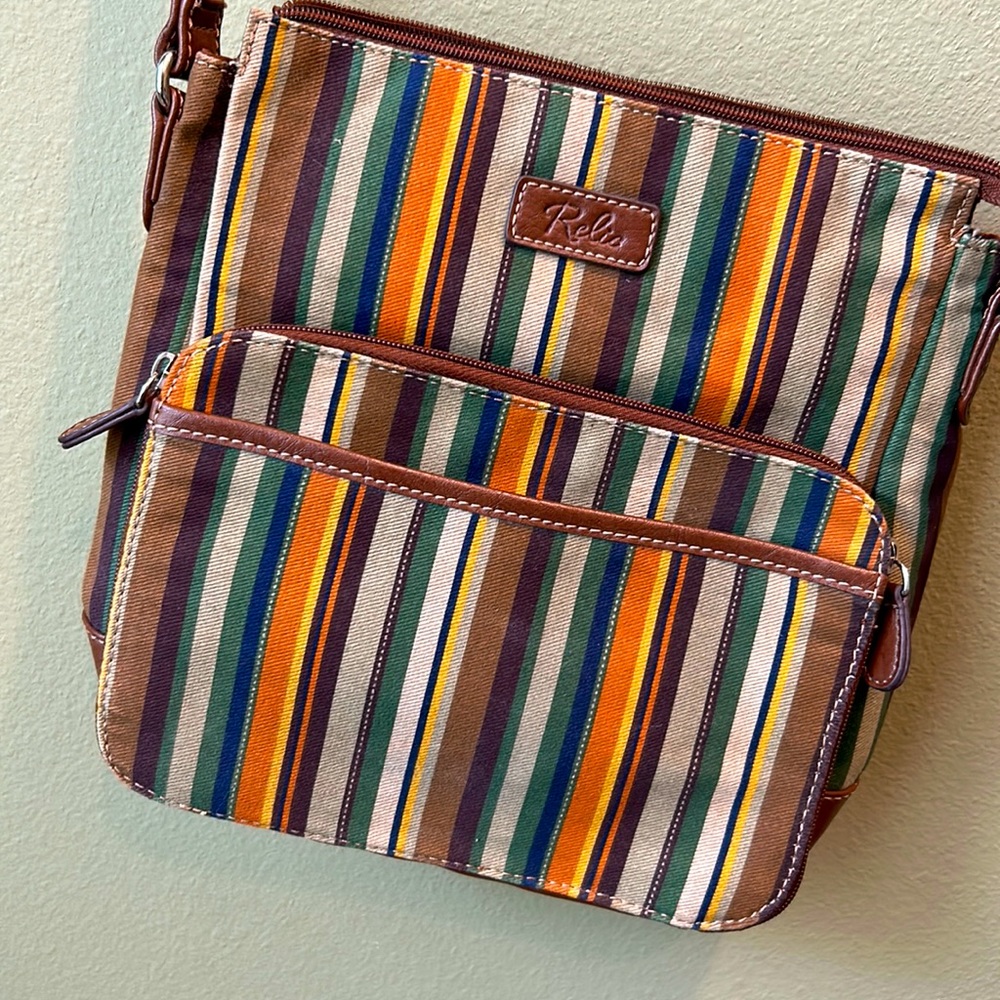 Relic striped vintage purse